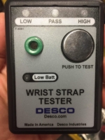 Patient Ground Wrist Strap Tester