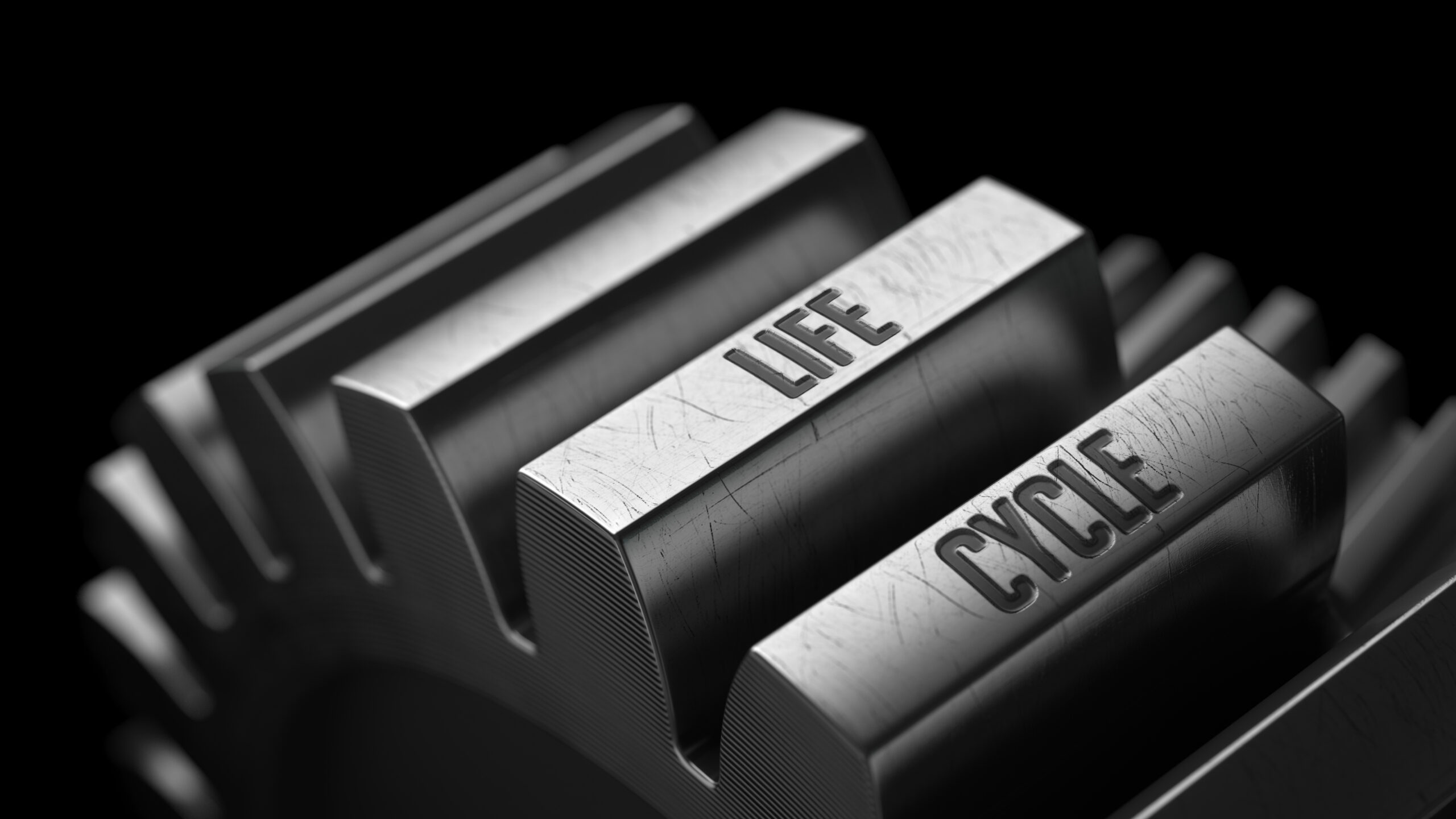 life cycle on the metal gears.